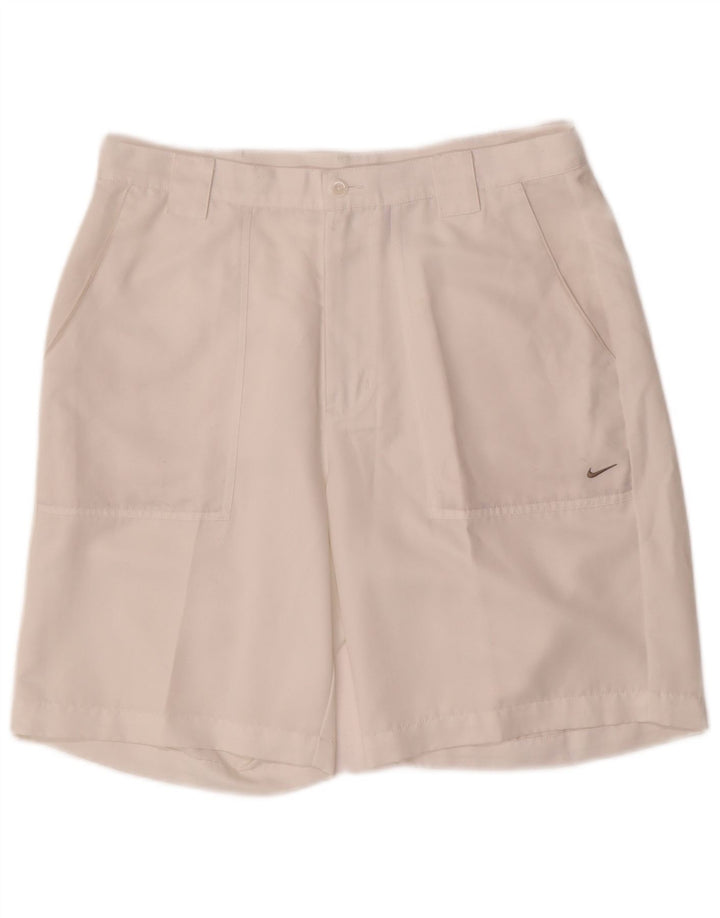 Nike Short chino W34 pour homme en polyester blanc Taille L
