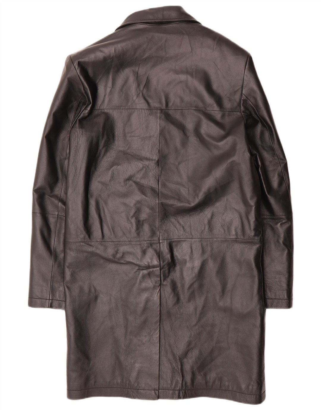 Conbipel Manteau en Cuir Homme IT 46 Petit Cuir Noir