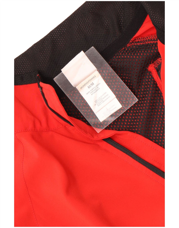 The North Face Veste de survêtement pour femme UK 14 Medium Red Colourblock
