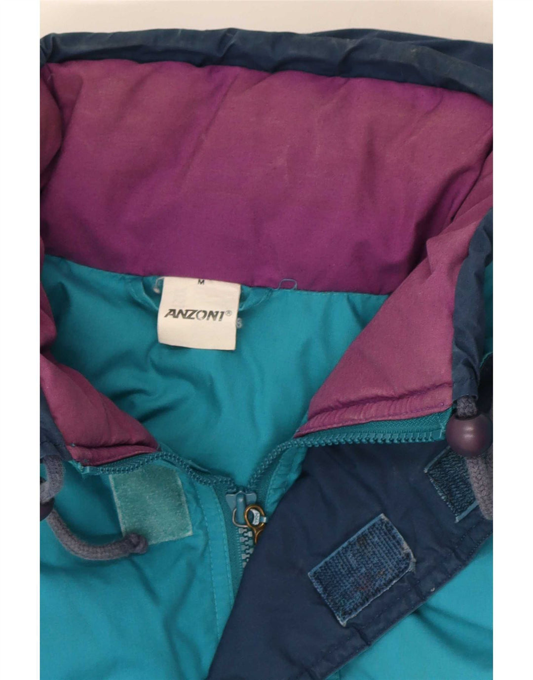 Anzoni Veste de ski coupe ample pour homme UK 38 Medium Multicolore Colourblock