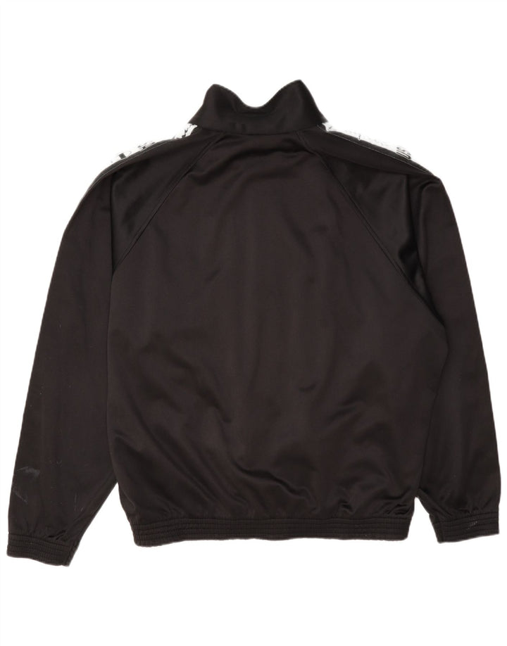 Champion Veste de Survêtement Graphique Homme Noir Moyen Colourblock