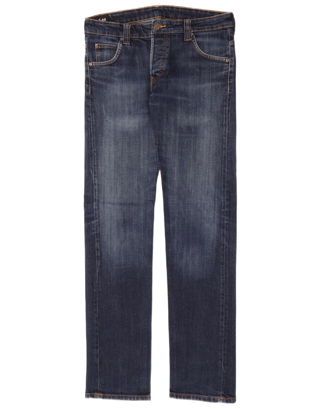 Lee Jean Powell Slim W32 L34 Homme Bleu Marine Coton