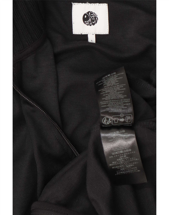 Pretty Green Veste de survêtement pour homme en polyester noir Taille L