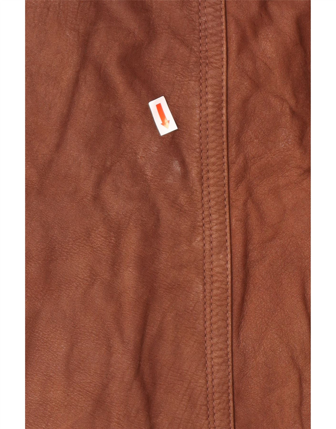 VINTAGE Manteau en cuir pour homme IT 50 Large Marron