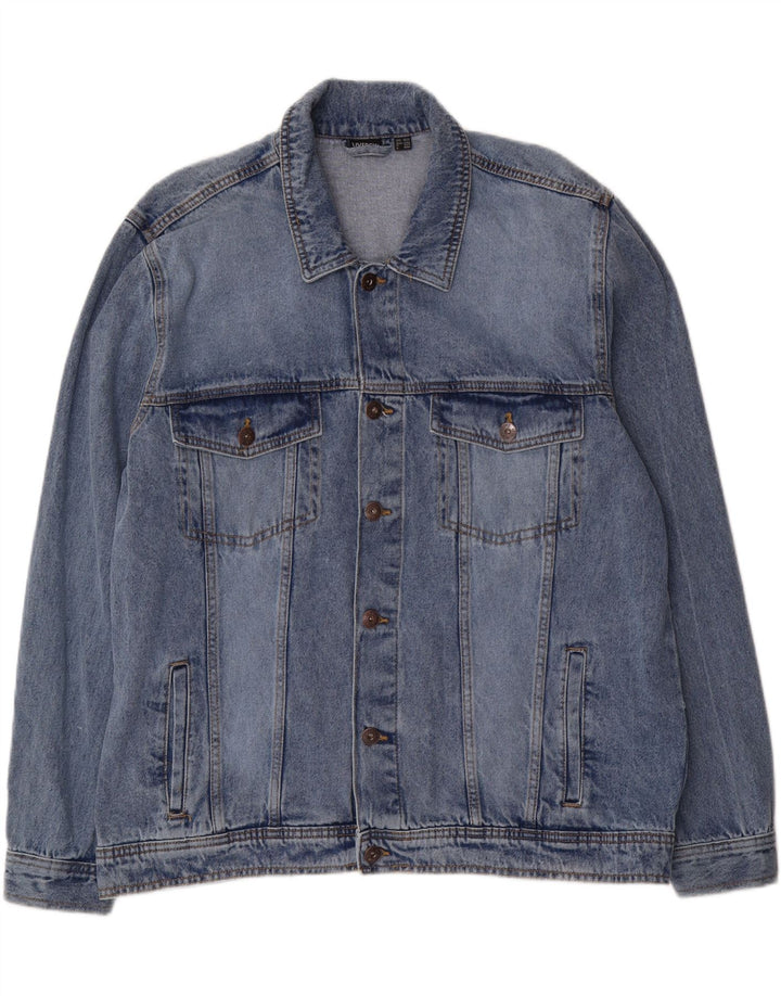 LIVERGY Veste en Jean Homme UK 46 3XL Bleu Coton