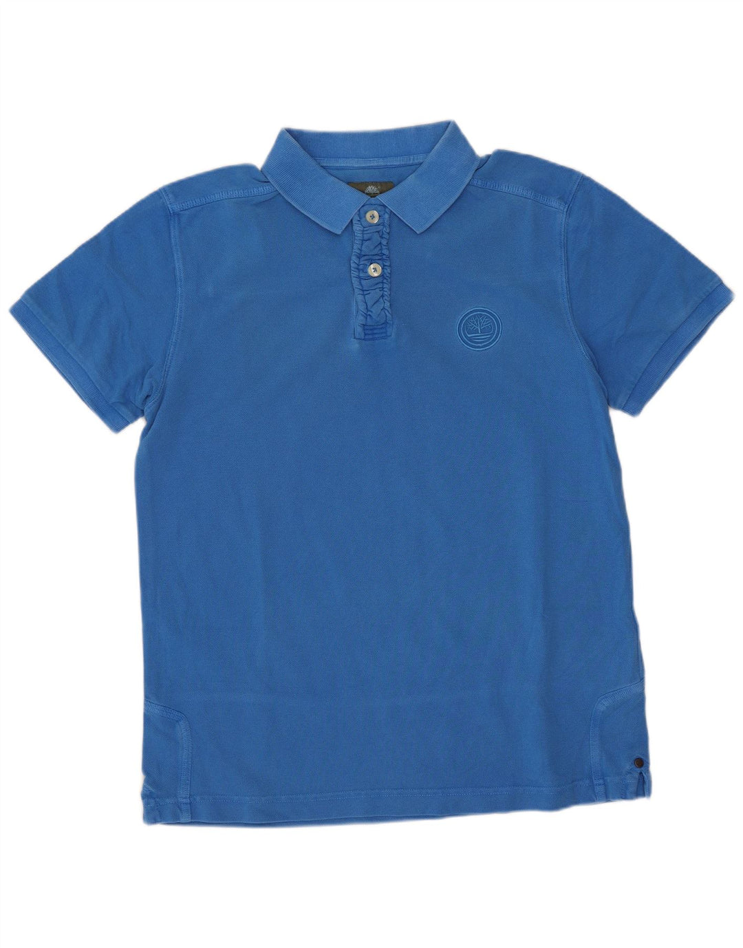 Timberland Polo Slim Fit Homme Bleu Moyen Coton