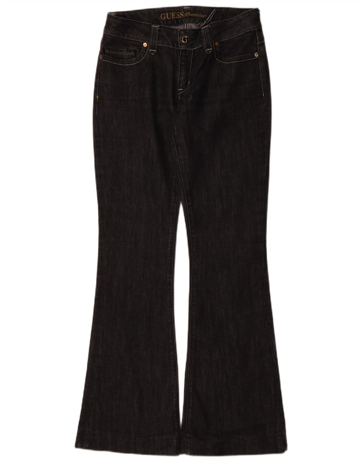 Guess Jean évasé Femme W29 L32 Noir Coton