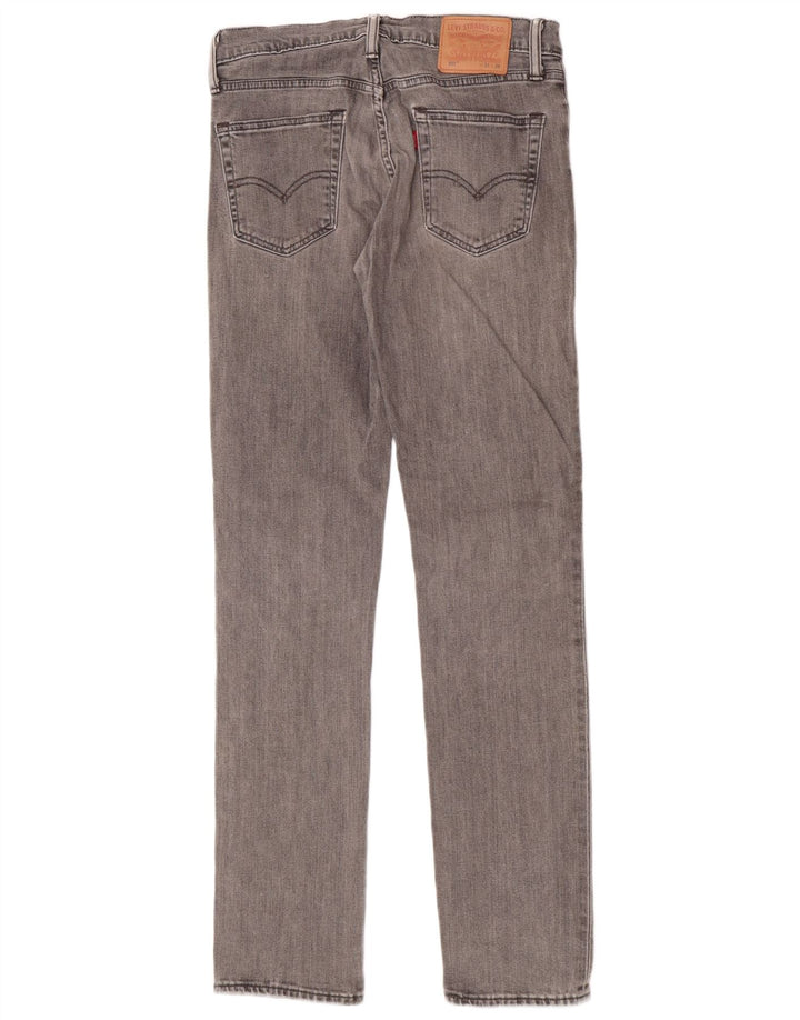 Levi's Jean Slim 511 Homme W31 L34 Gris Coton