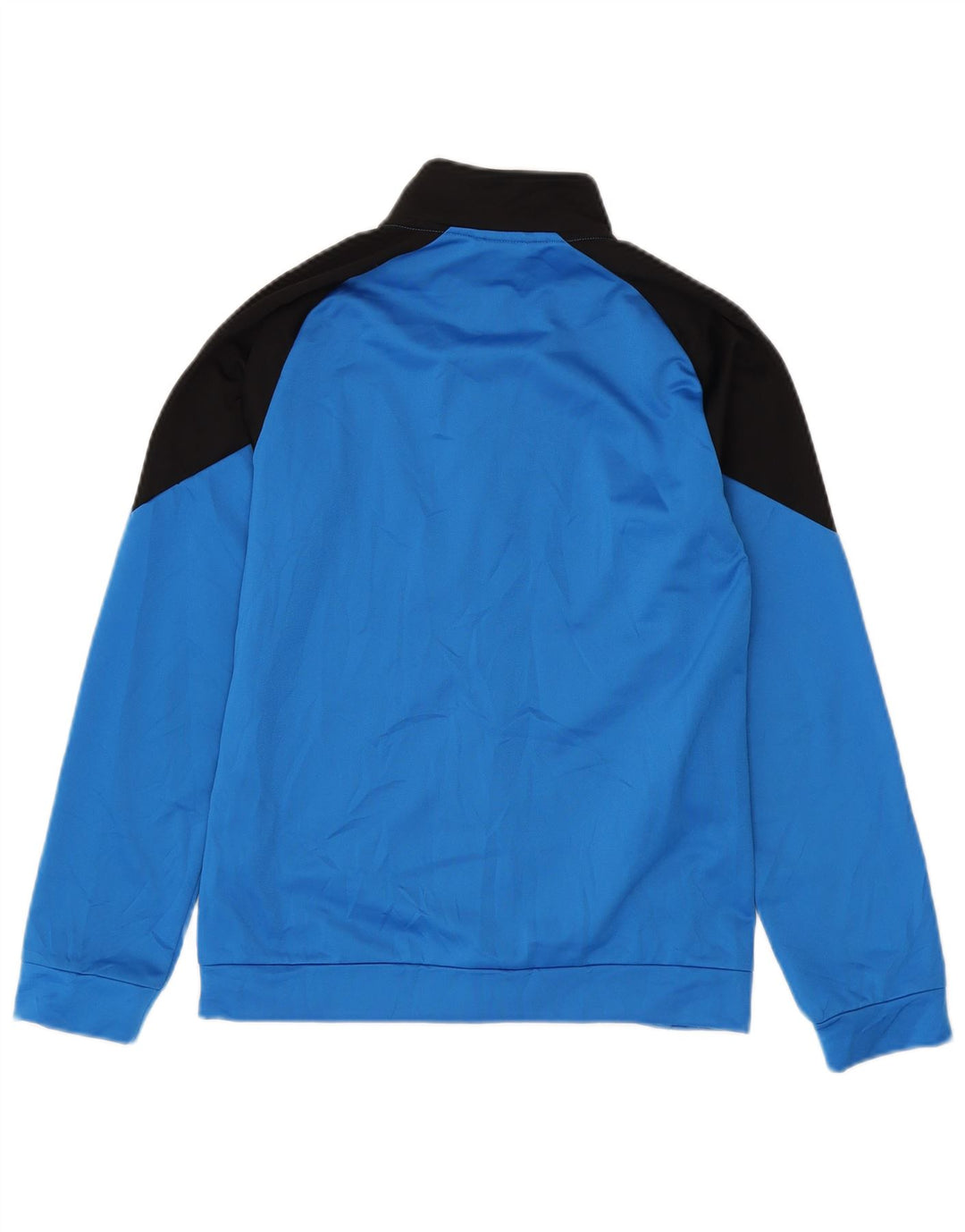 PUMA Veste de survêtement graphique pour garçons 13-14 ans Bleu colour block