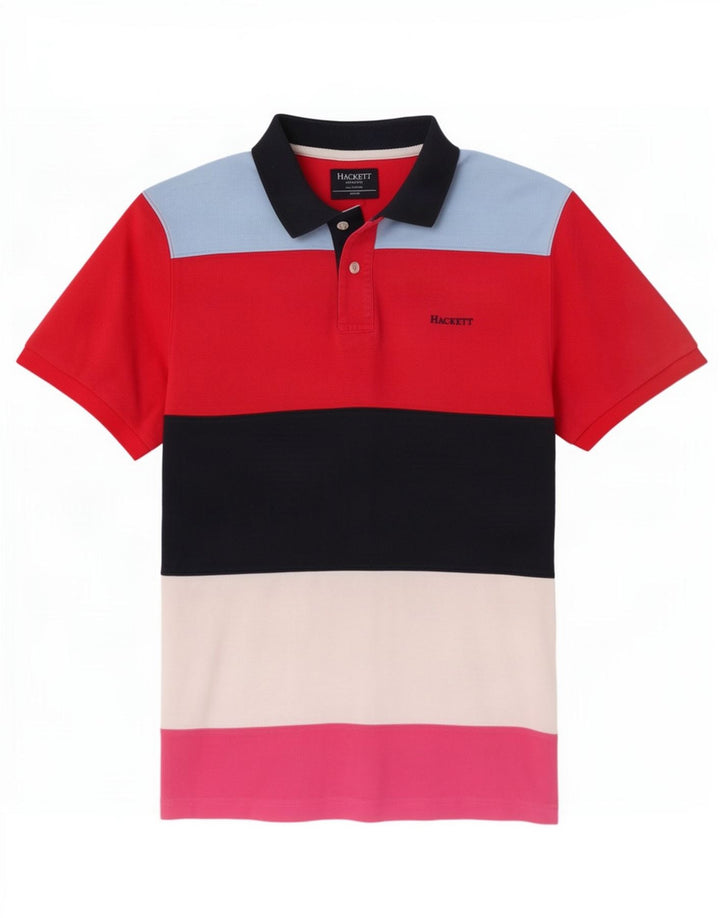 Hackett Polo Rugby Coupe Ajustée Homme Medium Multicolore Colourblock