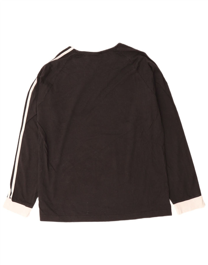 ADIDAS Haut Homme Manches Longues XL Noir Coton