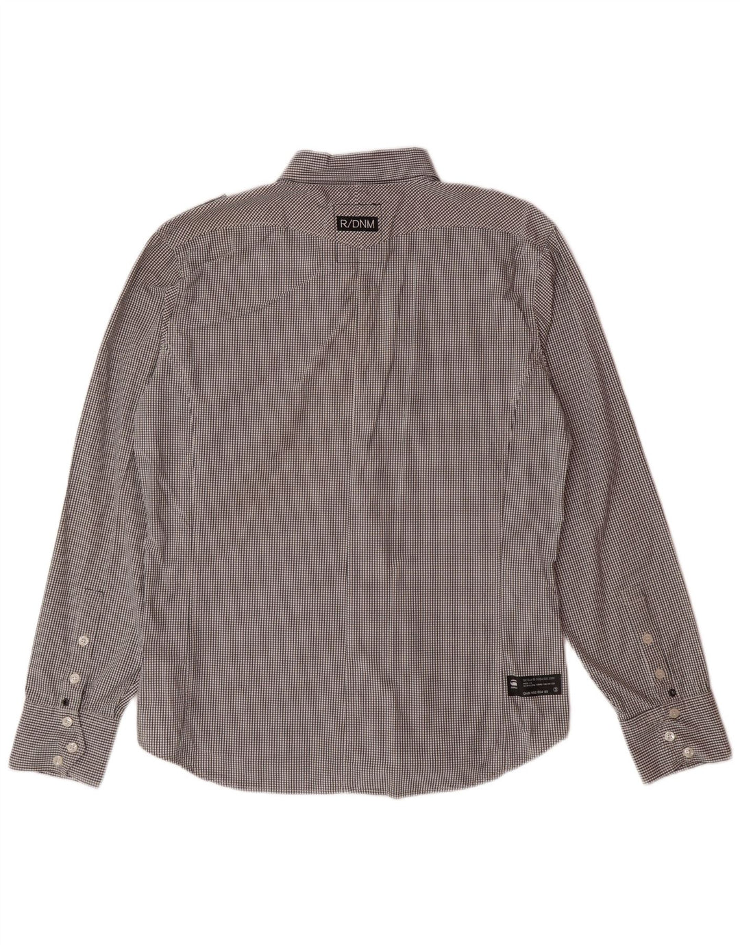 G-STAR Chemise Homme XL Noir Carreaux Coton