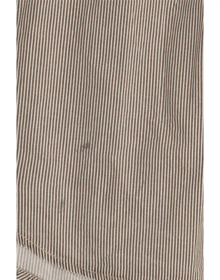 Wrangler Chemise Homme XL Gris Rayure Coton