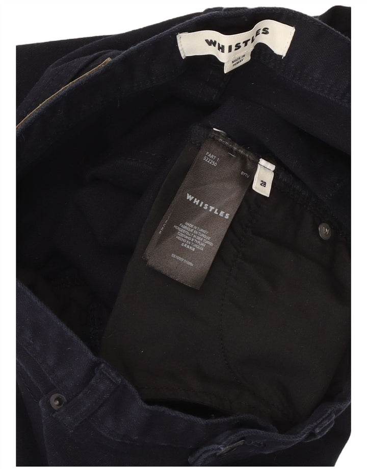 WHISTLE Jean Skinny Femme W28 L29 Bleu Marine Coton
