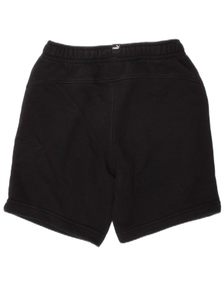 PUMA Short de sport garçon 5-6 ans noir coton