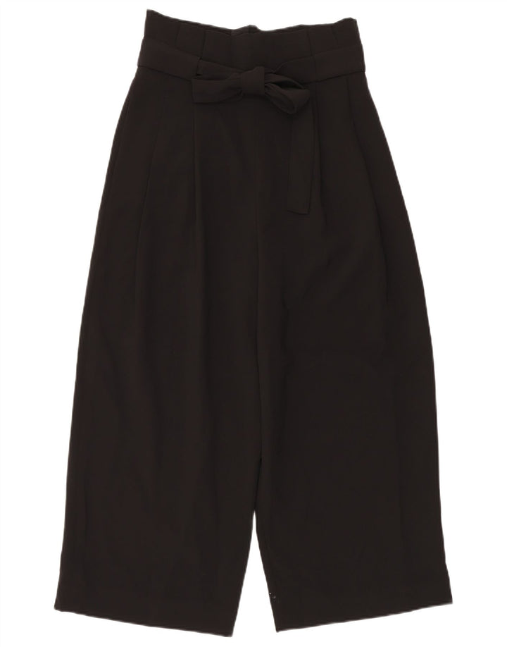 Coast Pantalon sarouel court pour femme EU 36 Petit W30 L23 Noir Polyester