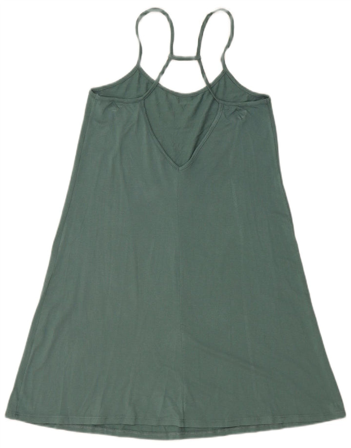 BENETTON Haut dos nu pour femme UK 8 Small Vert