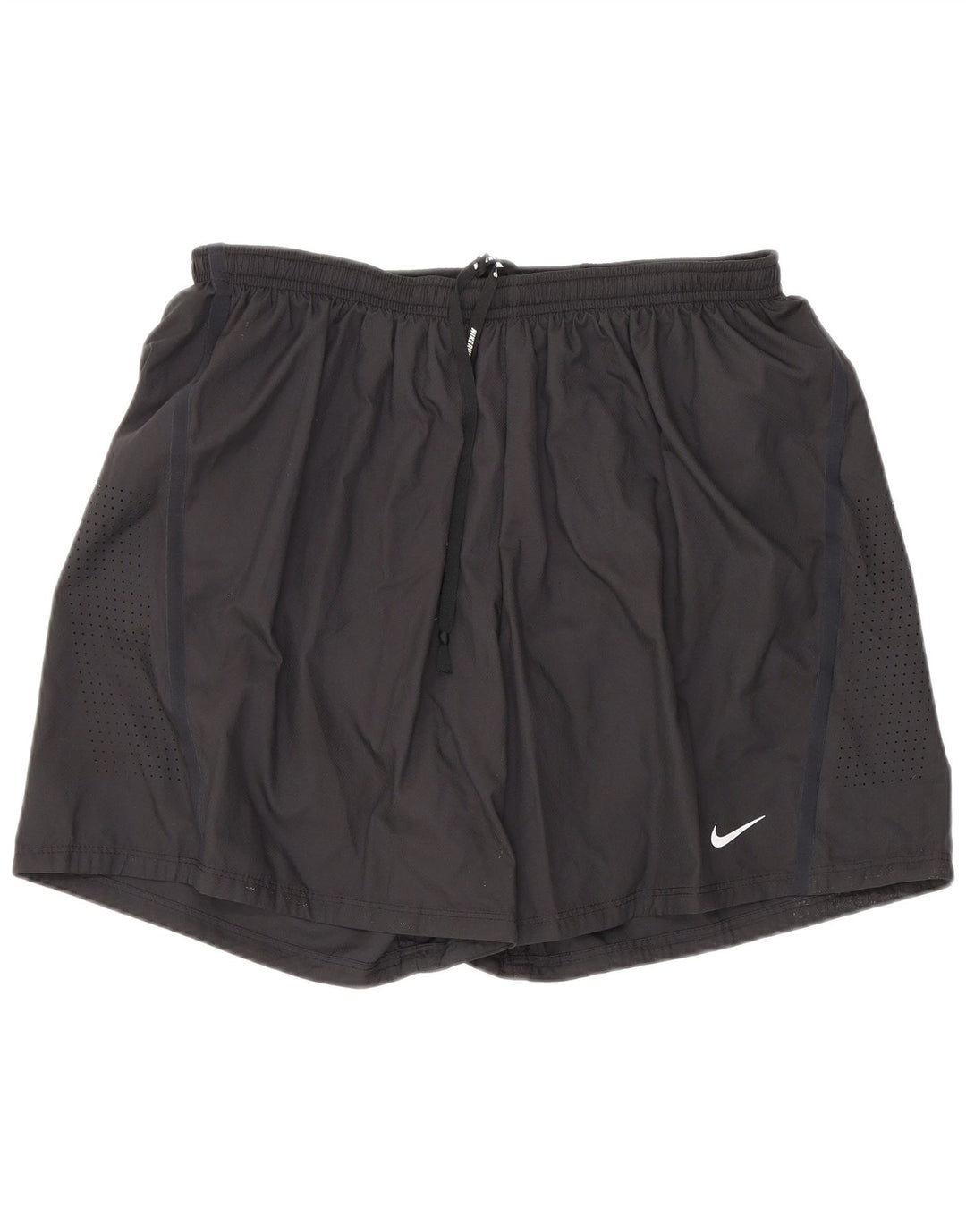 Short de sport Nike Dri Fit pour femme, grand, noir, polyester