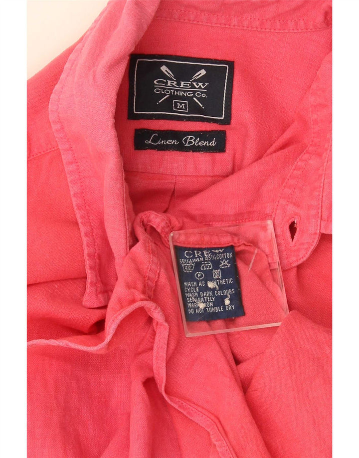 Crew Clothing Chemise Homme Lin Rose Moyen
