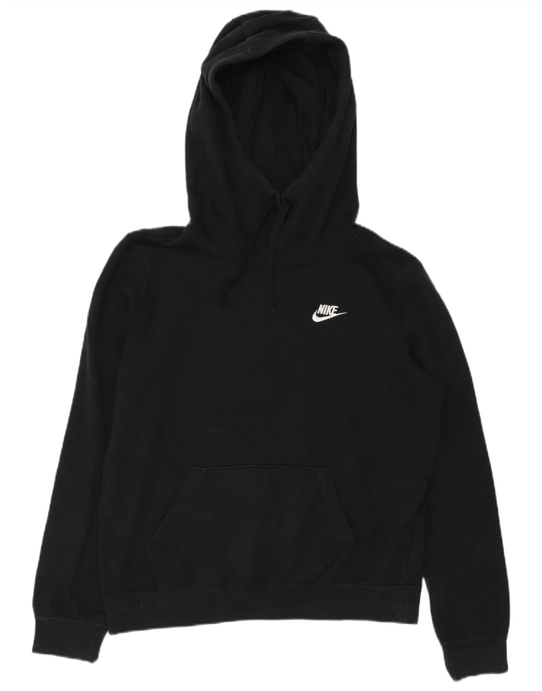Nike Pull à capuche pour homme en coton noir moyen