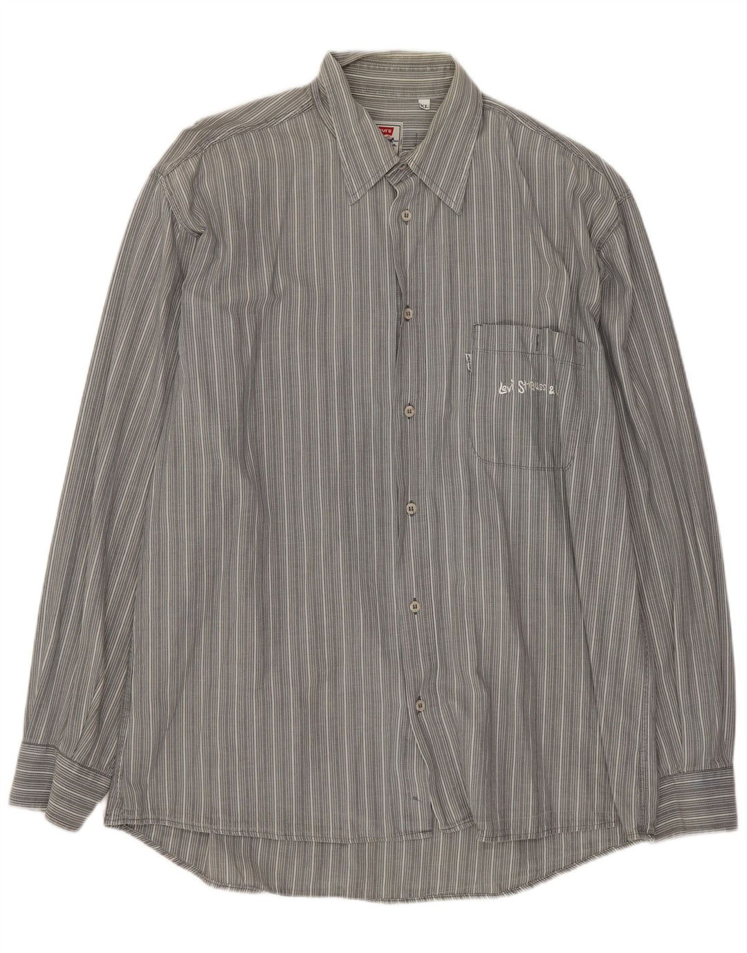LEVI'S Chemise Homme XL Gris Rayure