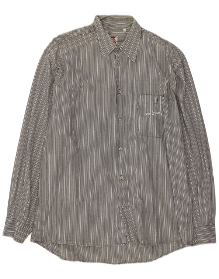 LEVI'S Chemise Homme XL Gris Rayure