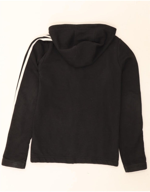Adidas Pull à capuche zippé fille 13-14 ans Noir Coton
