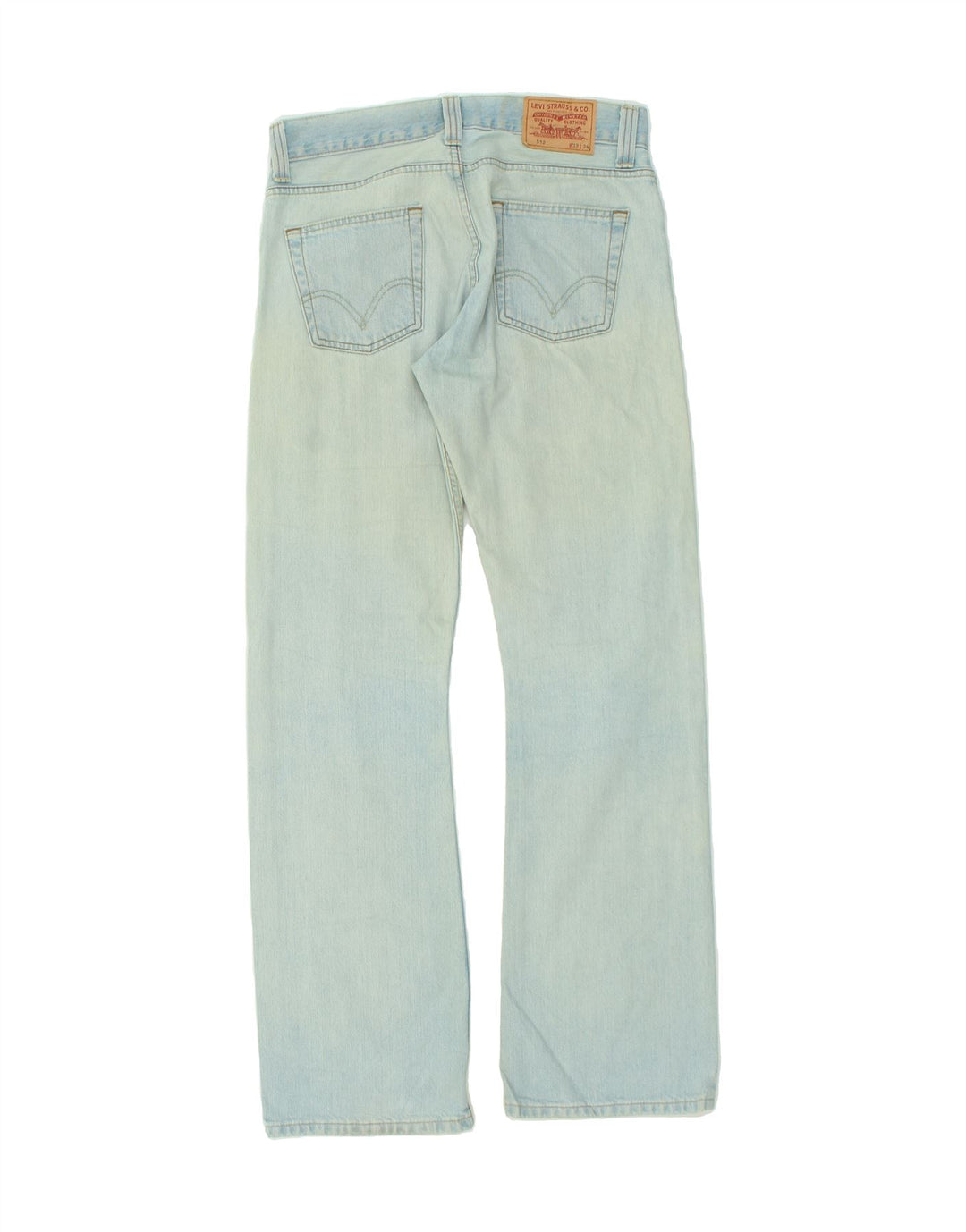LEVI'S Jean Bootcut 512 Homme W33 L34 Bleu Coton