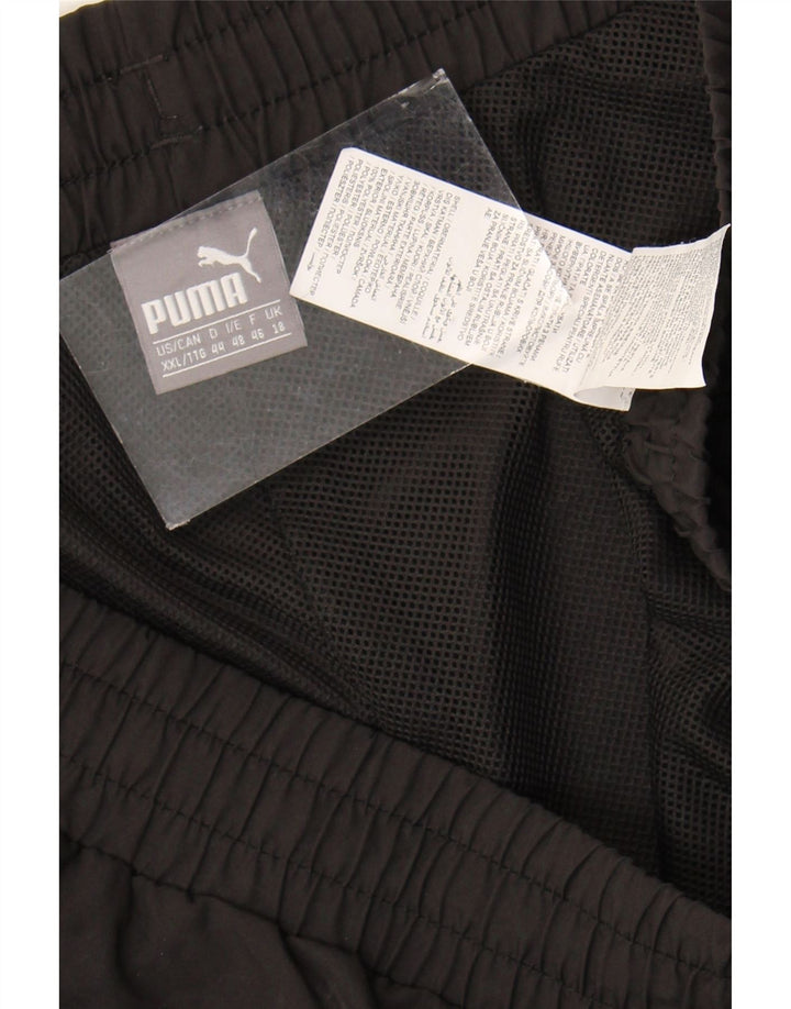 Puma Short de sport pour femme UK 18 XL Noir Polyester