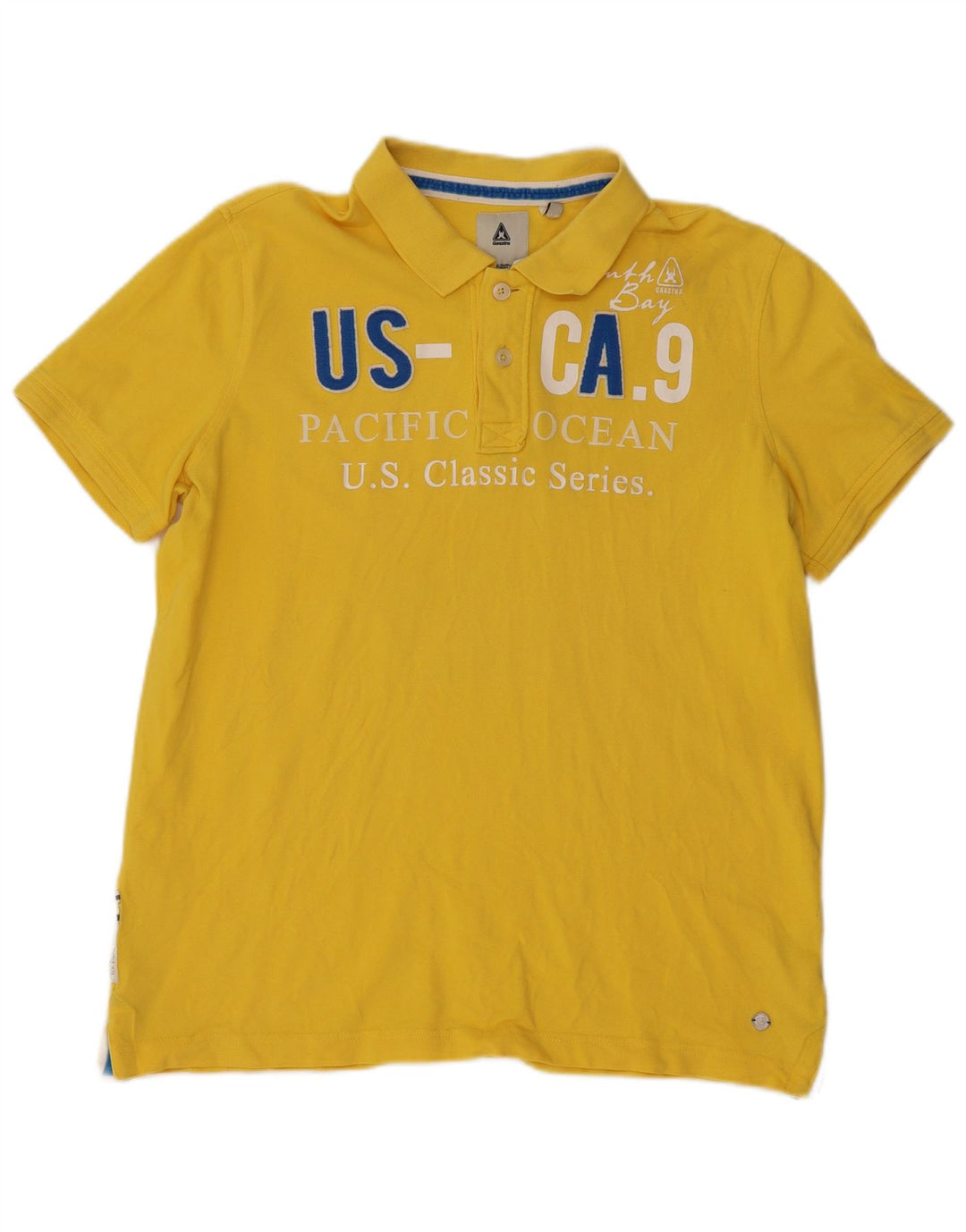 Gaastra Polo Graphique Homme XL Jaune Coton