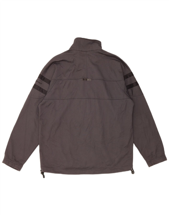 ASICS Veste de survêtement coupe ample pour homme XS Gris Polyester