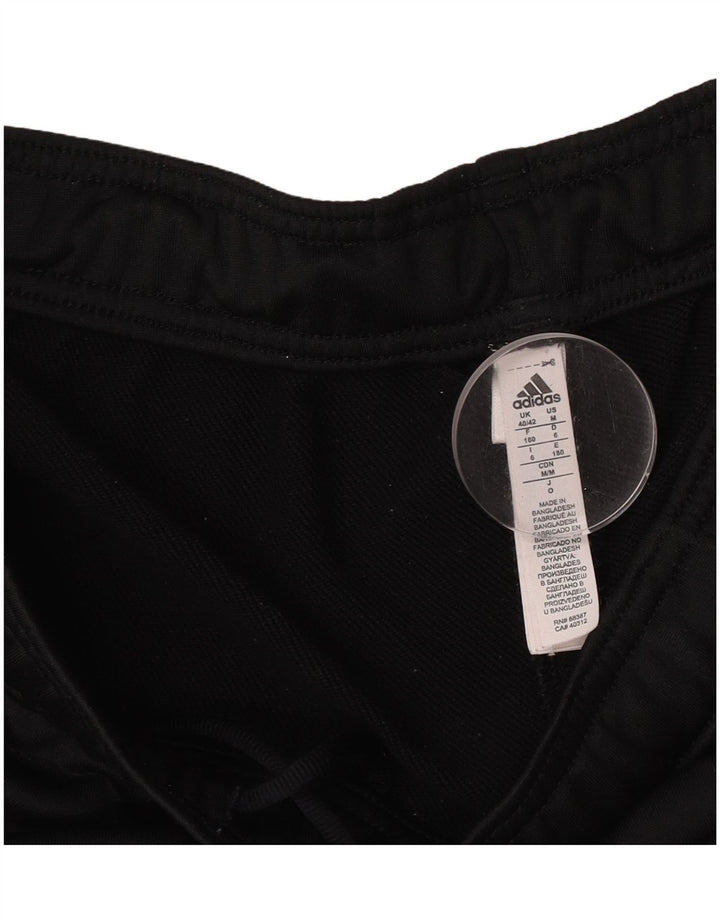 Adidas Pantalon de survêtement pour homme UK 40/42 Medium Noir Polyester