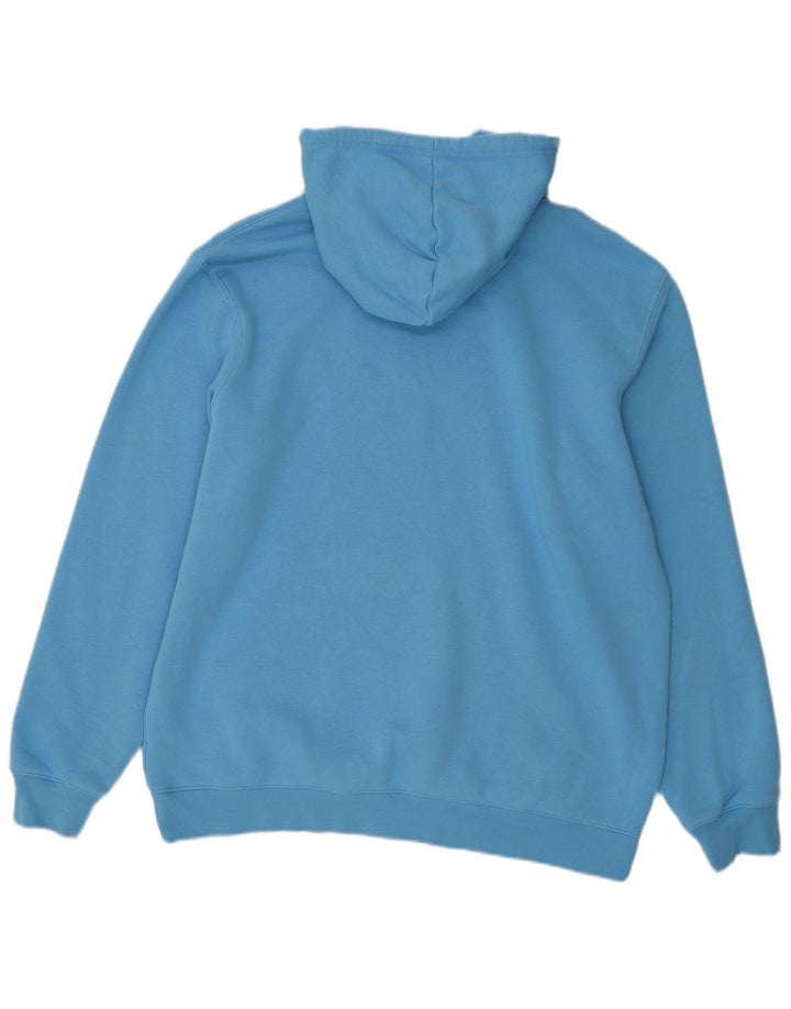 ADIDAS Pull à capuche pour homme XL Bleu Coton