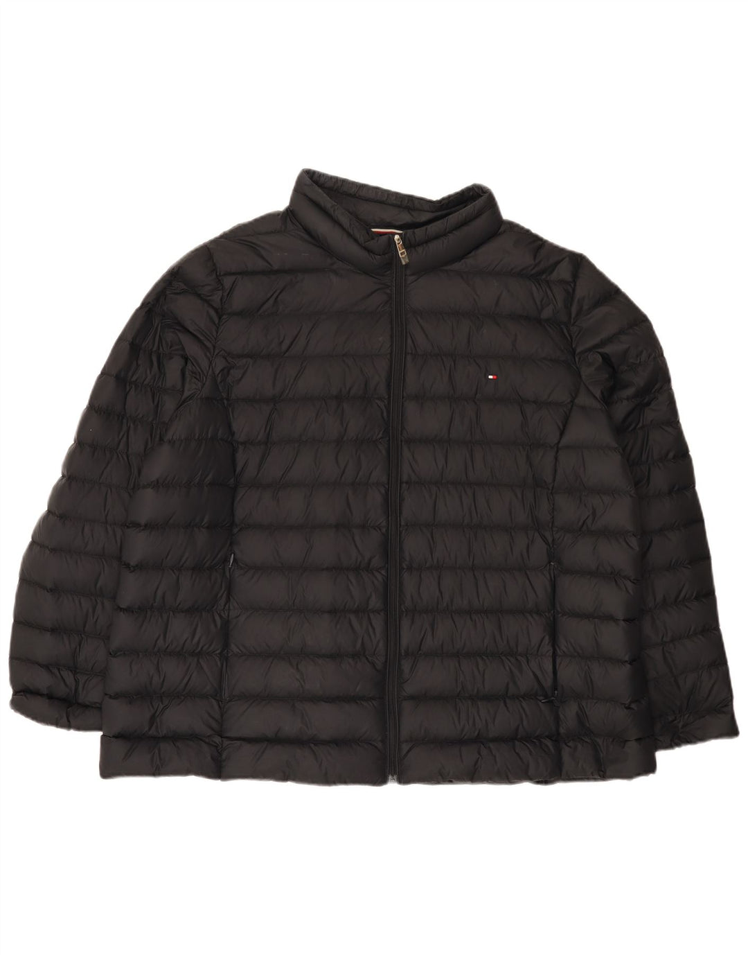 Tommy Hilfiger Veste matelassée pour femme UK 20 2XL Noir Polyamide