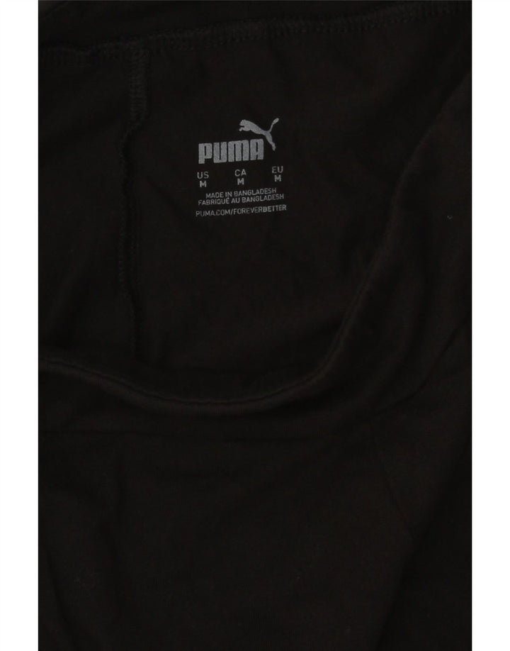 Puma Leggings graphiques pour femmes UK 12 coton noir moyen