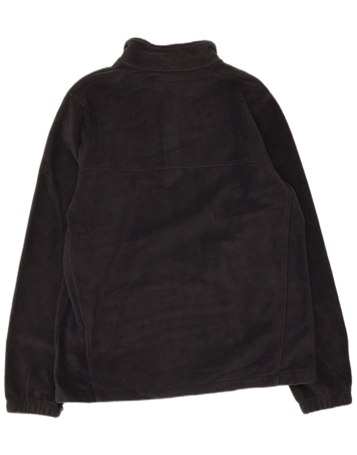 COLUMBIA Pull Polaire Crawford Col Zippé Homme Noir Moyen Polyester