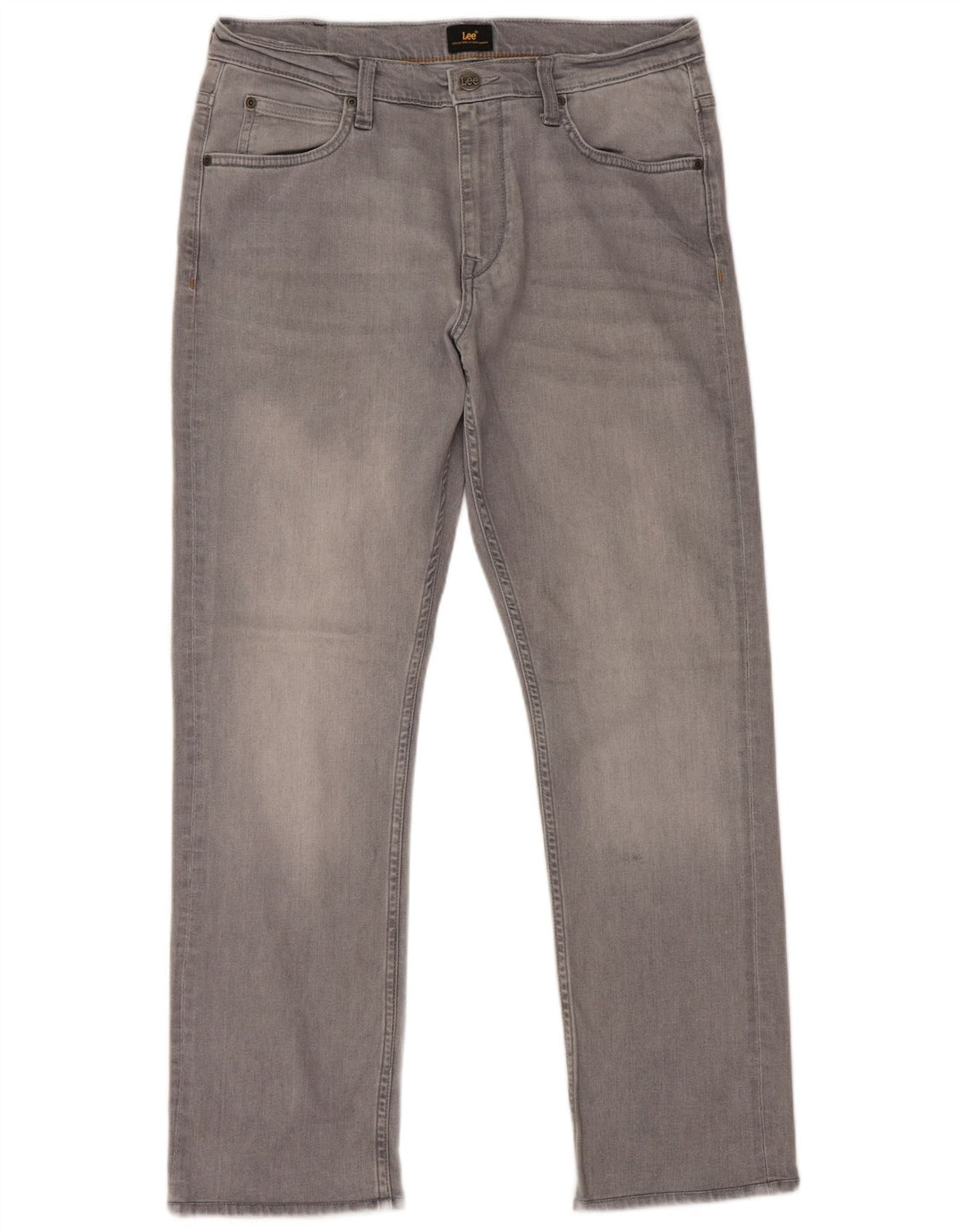 LEE Jean Droit Homme W32 L29 Gris Coton