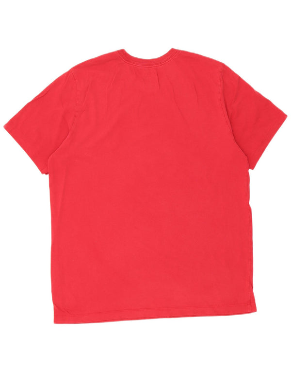 Jordan T-shirt graphique coupe standard pour hommes, grand coton rouge