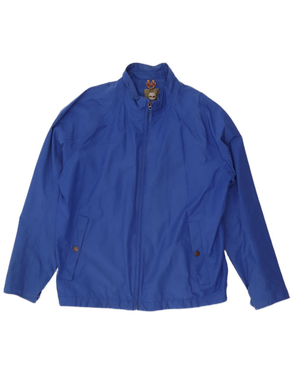 Timberland Veste Bomber Homme UK 44 2XL Bleu Coton