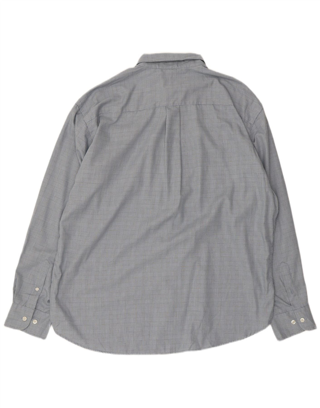 DOCKERS Chemise anti-taches pour homme XL en coton à carreaux bleu
