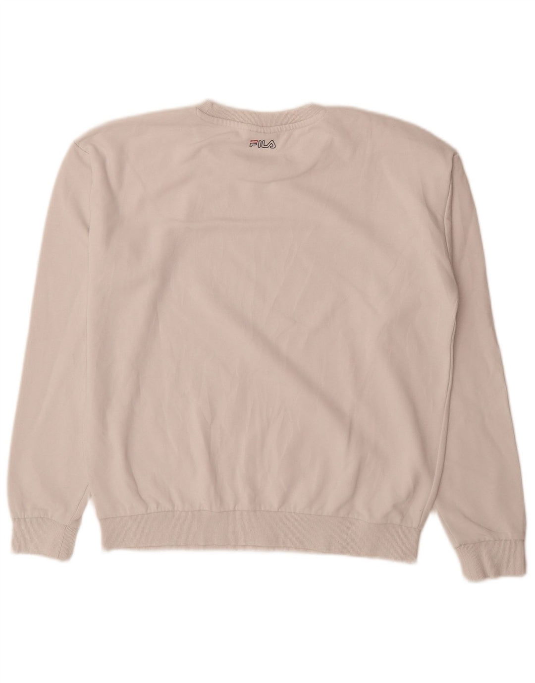 Fila Sweat-shirt graphique pour femme UK 14 Blanc moyen