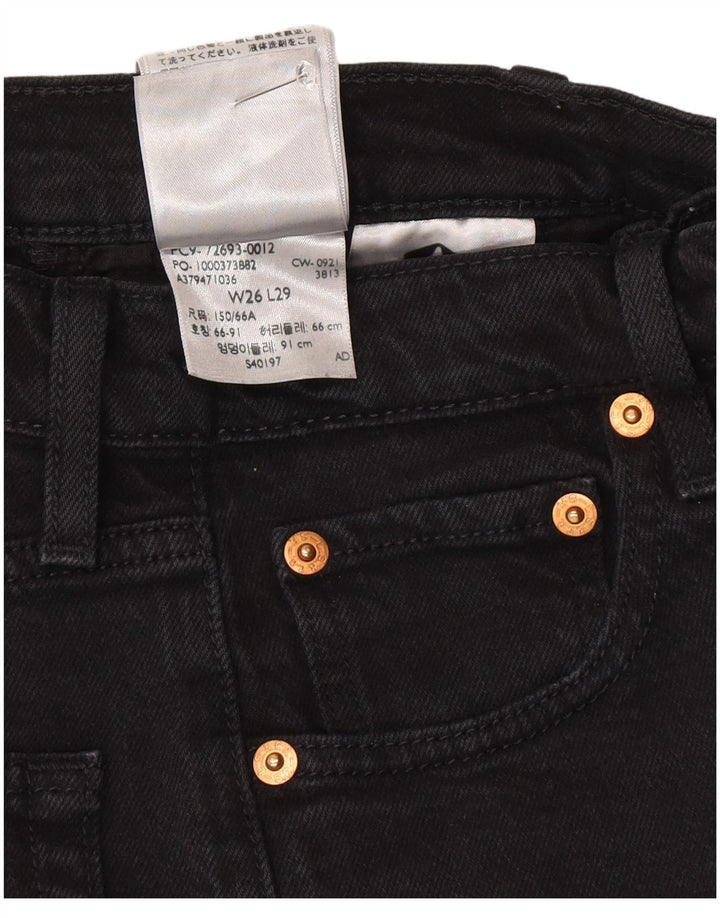 Levi's Jean Droit Ribcage Femme W26 L29 Gris Coton