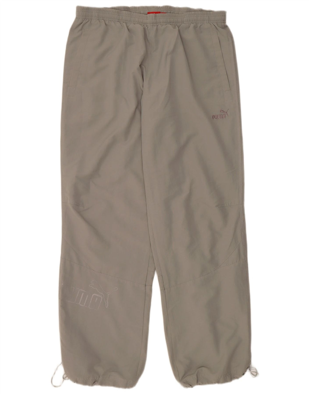 PUMA Pantalon de Survêtement Graphique Homme Joggers Large Gris Polyester