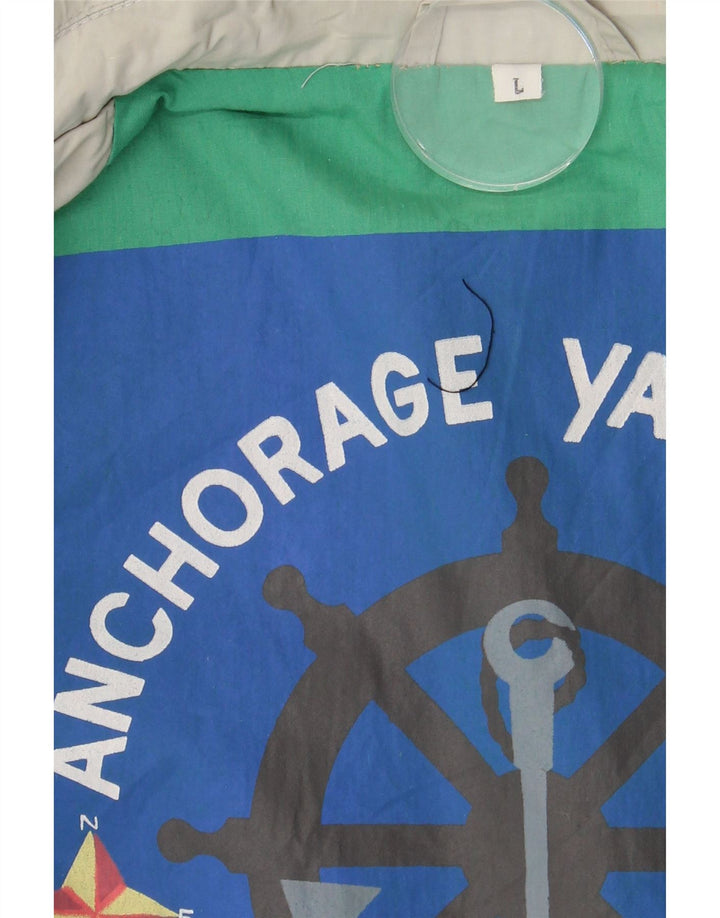 VINTAGE Veste utilitaire homme UK 40 Large Beige