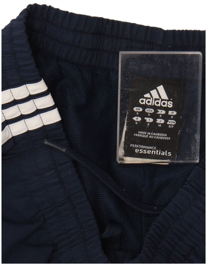 ADIDAS Short de sport Climalite pour hommes, petit, bleu marine, en polyester