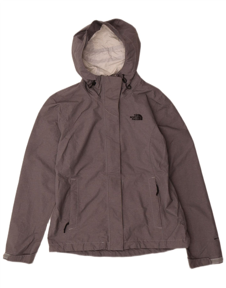 THE NORTH FACE Veste de pluie à capuche Dryvent pour femme UK 10 Small Gris Nylon