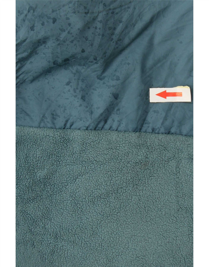 Nike Veste polaire à capuche pour femme UK 18 XL Bleu Polyester