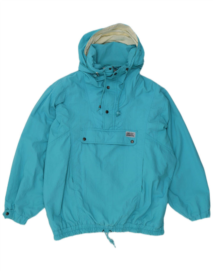 SCHOFFEL Veste Anorak à capuche Gore-Tex coupe ample pour homme EU 48 Bleu moyen
