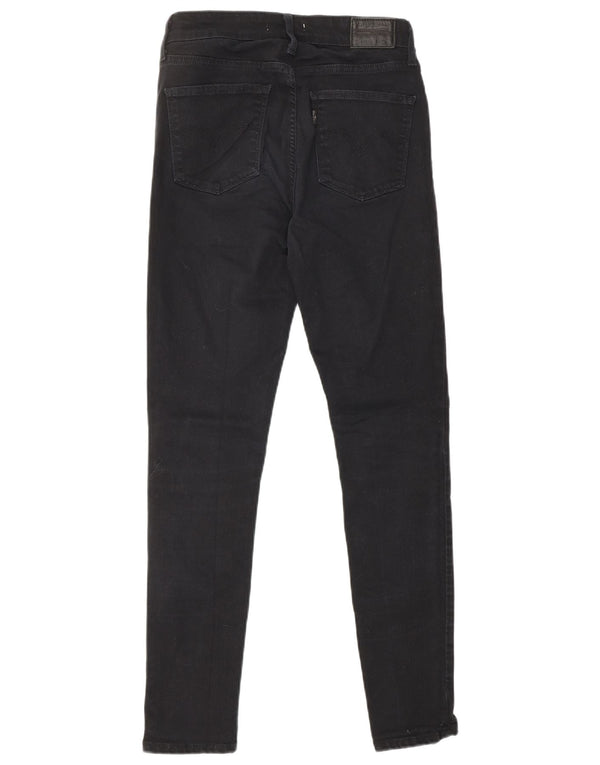 LEVI'S Jean Skinny Taille Haute 721 Femme W27 L30 Coton Noir