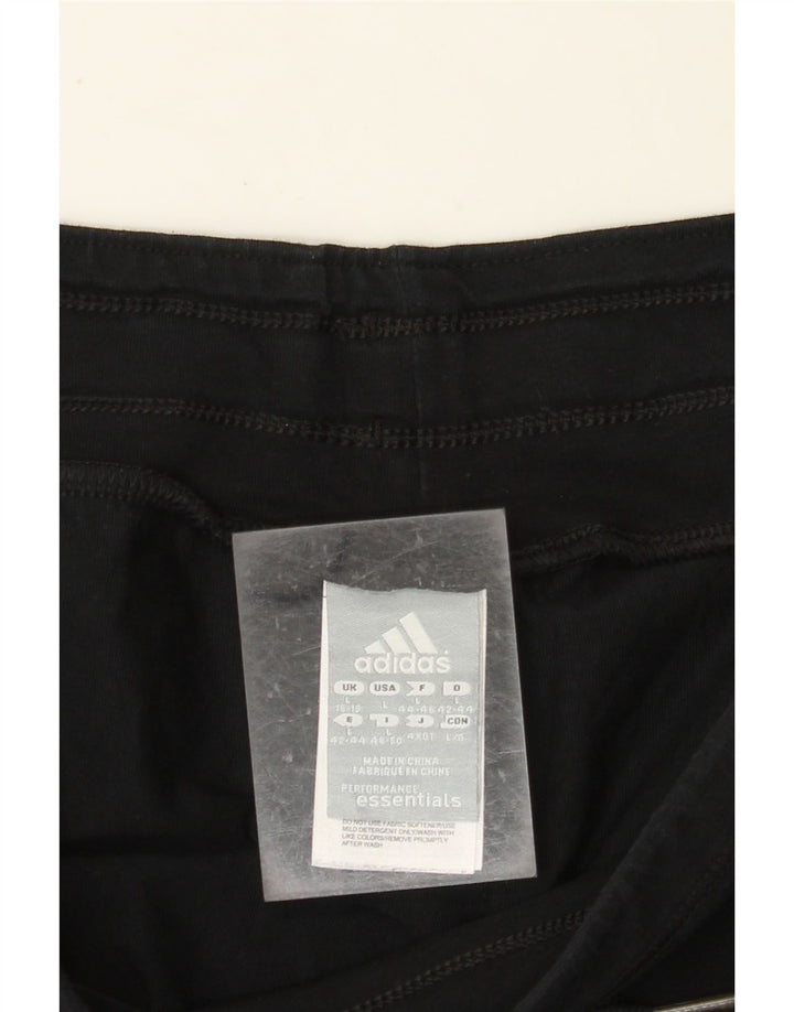 ADIDAS Pantalon de survêtement Climalite pour femme UK 16/18 Large Noir